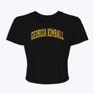 Georgia Kimball Elementary School Varsity Arch Women's Crop Top