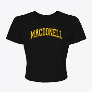 Macdonell Elementary School Varsity Arch Women's Crop Top