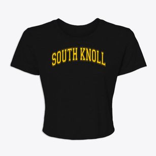 South Knoll Elementary School Varsity Arch Women's Crop Top