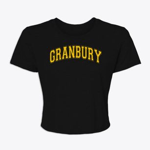Granbury Middle School Varsity Arch Women's Crop Top