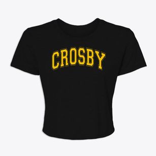 Crosby Middle School Varsity Arch Women's Crop Top