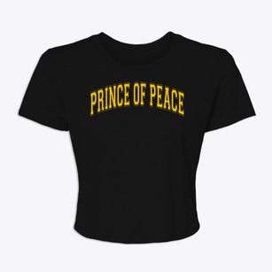 Prince Of Peace Catholic School Varsity Arch Women's Crop Top