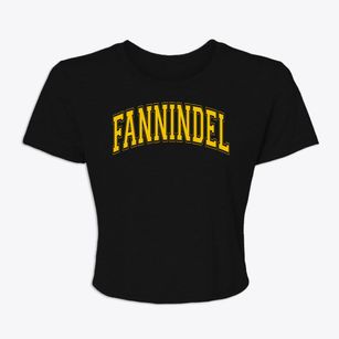 Fannindel Elementary School Varsity Arch Women's Crop Top
