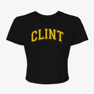 Clint High School Varsity Arch Women's Crop Top