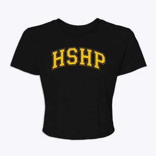 Harlingen School Of Health Professions Varsity Arch Women's Crop Top