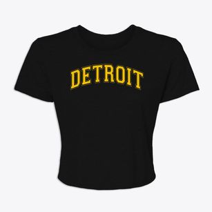 Detroit High School Varsity Arch Women's Crop Top