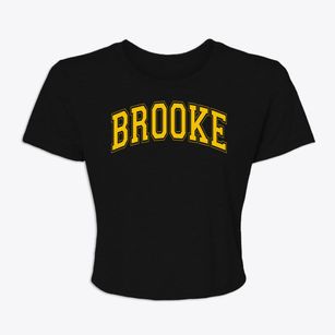 Brooke Elementary School Varsity Arch Women's Crop Top