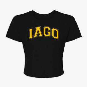 Iago Junior High School Varsity Arch Women's Crop Top