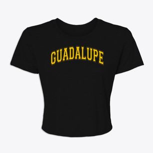 Guadalupe Elementary School Varsity Arch Women's Crop Top