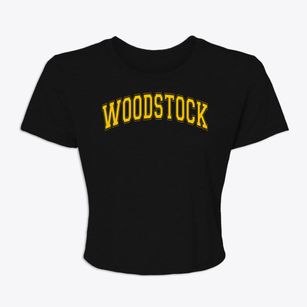 Woodstock Elementary School Varsity Arch Women's Crop Top