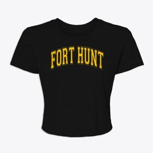 Fort Hunt Elementary School Varsity Arch Women's Crop Top