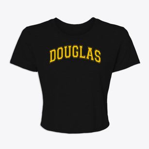 Douglas Macarthur Elementary School Varsity Arch Women's Crop Top