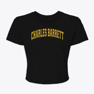 Charles Barrett Elementary School Varsity Arch Women's Crop Top