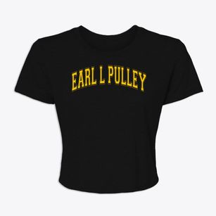 Earl L Pulley Vocational Center Varsity Arch Women's Crop Top