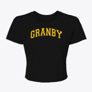 Granby High School Varsity Arch Women's Crop Top