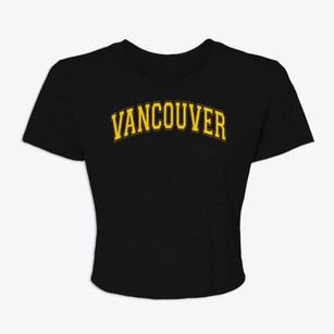 Vancouver Christian High School Varsity Arch Women's Crop Top