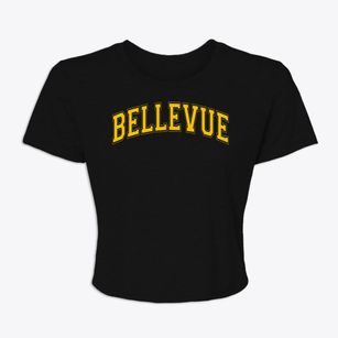 Bellevue Montessori School Varsity Arch Women's Crop Top
