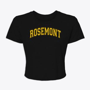 Rosemont Elementary School Varsity Arch Women's Crop Top