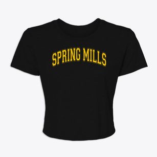 Spring Mills Middle School Varsity Arch Women's Crop Top