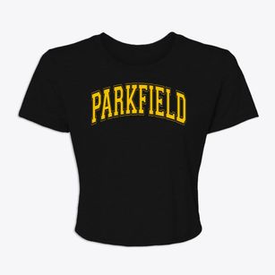 Parkfield Elementary School Varsity Arch Women's Crop Top