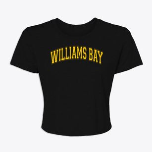 Williams Bay Elementary School Varsity Arch Women's Crop Top