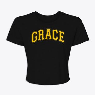 Grace Lutheran School Varsity Arch Women's Crop Top