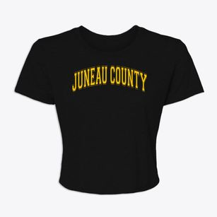 Juneau County Adolescent Needs School Varsity Arch Women's Crop Top