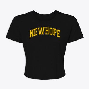 Newhope Elementary School Varsity Arch Women's Crop Top