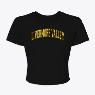 Livermore Valley Charter School Varsity Arch Women's Crop Top