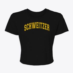 Schweitzer Elementary School Varsity Arch Women's Crop Top