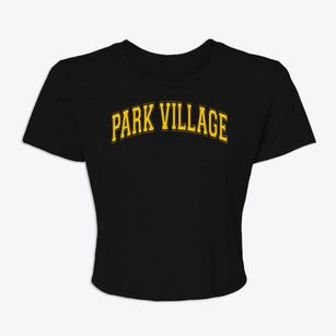 Park Village Elementary School Varsity Arch Women's Crop Top
