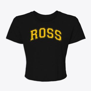 Ross Elementary School Varsity Arch Women's Crop Top