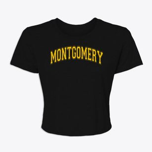 Montgomery High School Varsity Arch Women's Crop Top