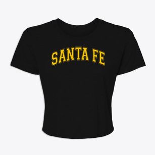 Santa Fe Elementary School Varsity Arch Women's Crop Top