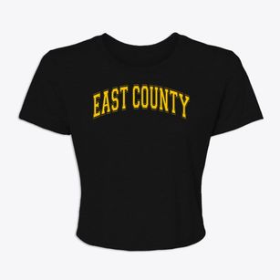 East County Christian Academy Varsity Arch Women's Crop Top