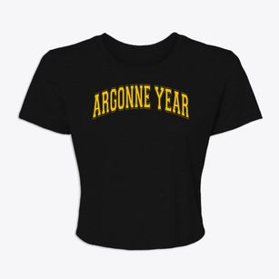 Argonne Year Elementary School Varsity Arch Women's Crop Top