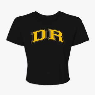 Dr Charles R Drew Alternative Elementary Varsity Arch Women's Crop Top