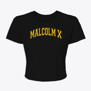 Malcolm X Academy Varsity Arch Women's Crop Top