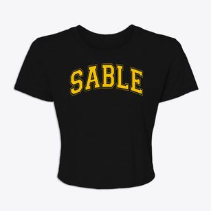 Sable Elementary School Varsity Arch Women's Crop Top