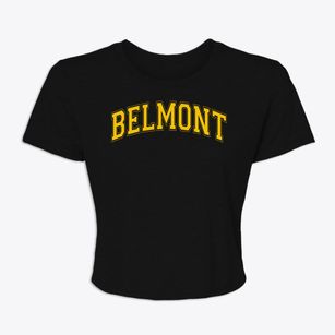 Belmont Elementary School Varsity Arch Women's Crop Top