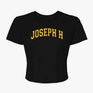 Joseph H Douglass Alternative Center Varsity Arch Women's Crop Top
