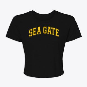 Sea Gate Elementary School Varsity Arch Women's Crop Top