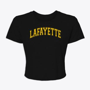 Lafayette Elementary School Varsity Arch Women's Crop Top