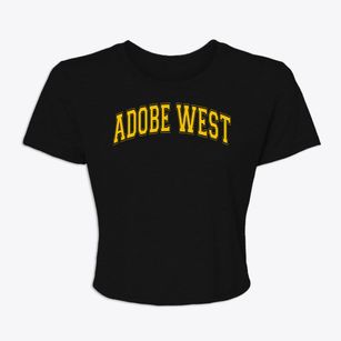 Adobe West School Varsity Arch Women's Crop Top