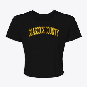 Glascock County Consolidated School Varsity Arch Women's Crop Top