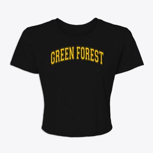 Green Forest Christian Academy Varsity Arch Women's Crop Top
