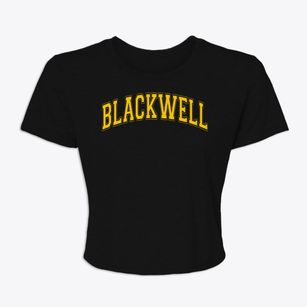 Blackwell Memorial High School Varsity Arch Women's Crop Top