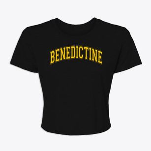Benedictine Military School Varsity Arch Women's Crop Top