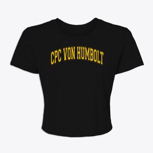 Cpc Von Humbolt Child Parent Center Varsity Arch Women's Crop Top