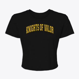 Valor Preparatory Academy Varsity Arch Women's Crop Top
